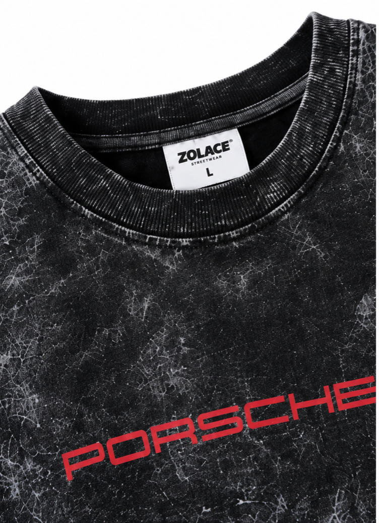 Men’s Acid Wash Sleeveless T-Shirt | 240 GSM Heavy Cotton | Minimal Streetwear Tank – Zolace